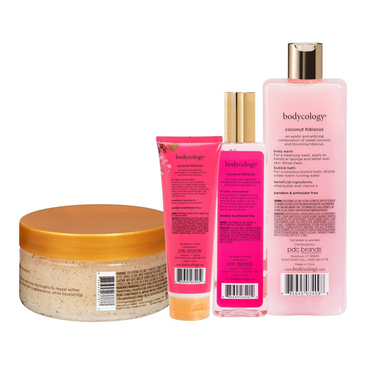 Coconut Hibiscus Skin Care Set