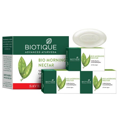 Biotique Morning Nectar Moisturizing Cream Bathing Bar (Soap)