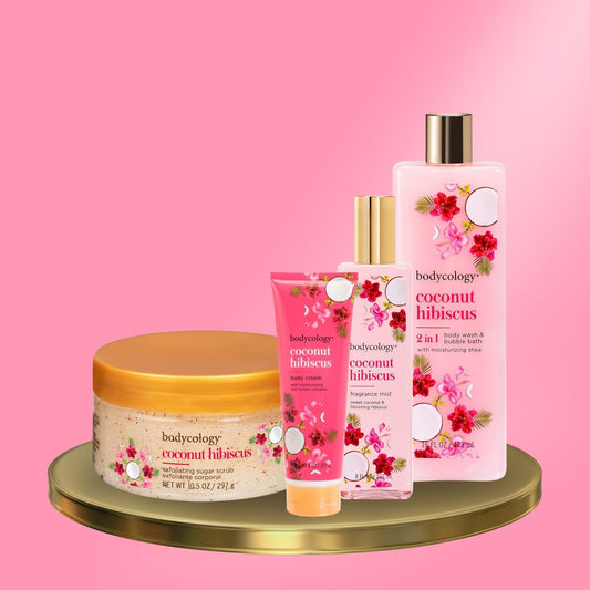 Coconut Hibiscus Skin Care Set