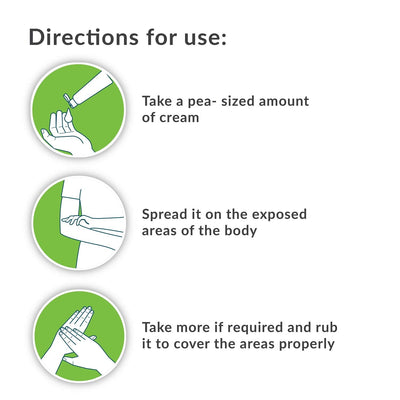 BodyGuard Natural Mosquito Repellent Cream with Aloe Vera and Neem Extracts
