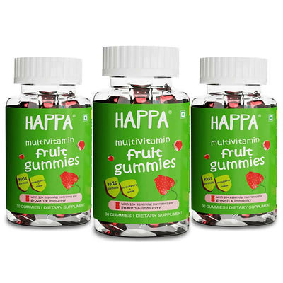 Happa Multivitamin Fruit Gummies For Kids