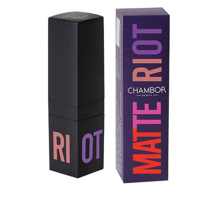 Chambor Red Matte Riot Rocket Rouge Lipstick 201