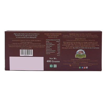 Ainmane Dark Chocolate Baking Bar