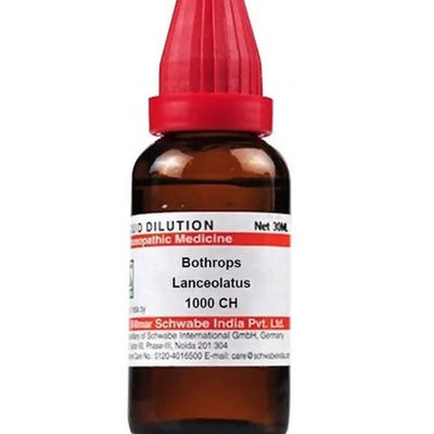 Dr. Willmar Schwabe India Bothrops Lanceolatus Dilution