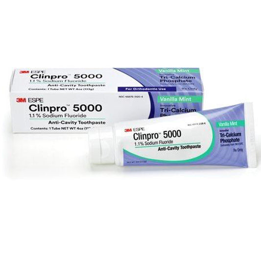 3M Clinpro Anti-Cavity Toothpaste Sodium Fluoride 1.1% with Vanilla Mint Flavor (Rx)