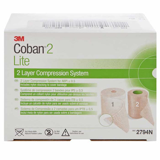 3M Coban 2 Lite Two-Layer Compression Bandage System