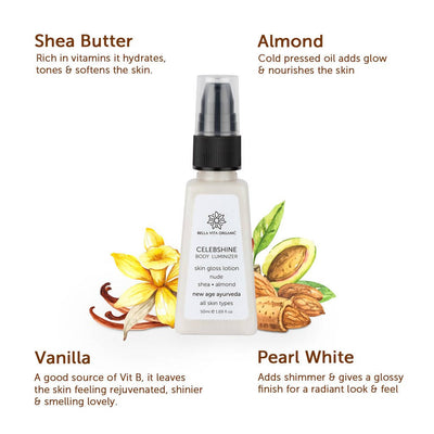 Bella Vita Organic Celeb Shine Body Luminizing Shimmer