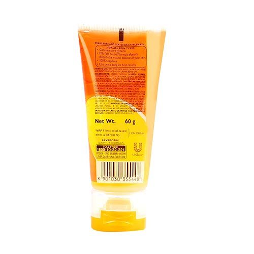 Pears Pure and Gentle Daily Cleansing Facewash Mild Cleanser with Glycerine