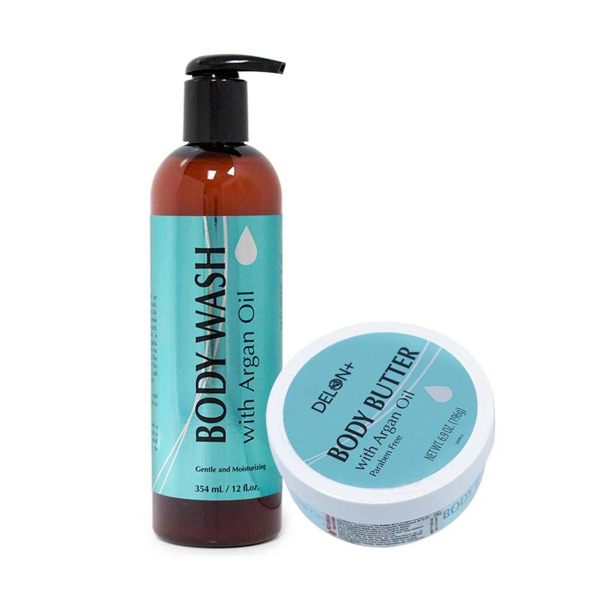 Argan Oil Body Wash And Argan Oil Body Butter