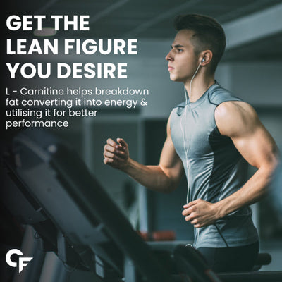 CF Carbamide Forte L Carnitine Supplement 1000mg Capsules for Men & Women | Pre Workout Supplement -Veg Capsules 60 Count