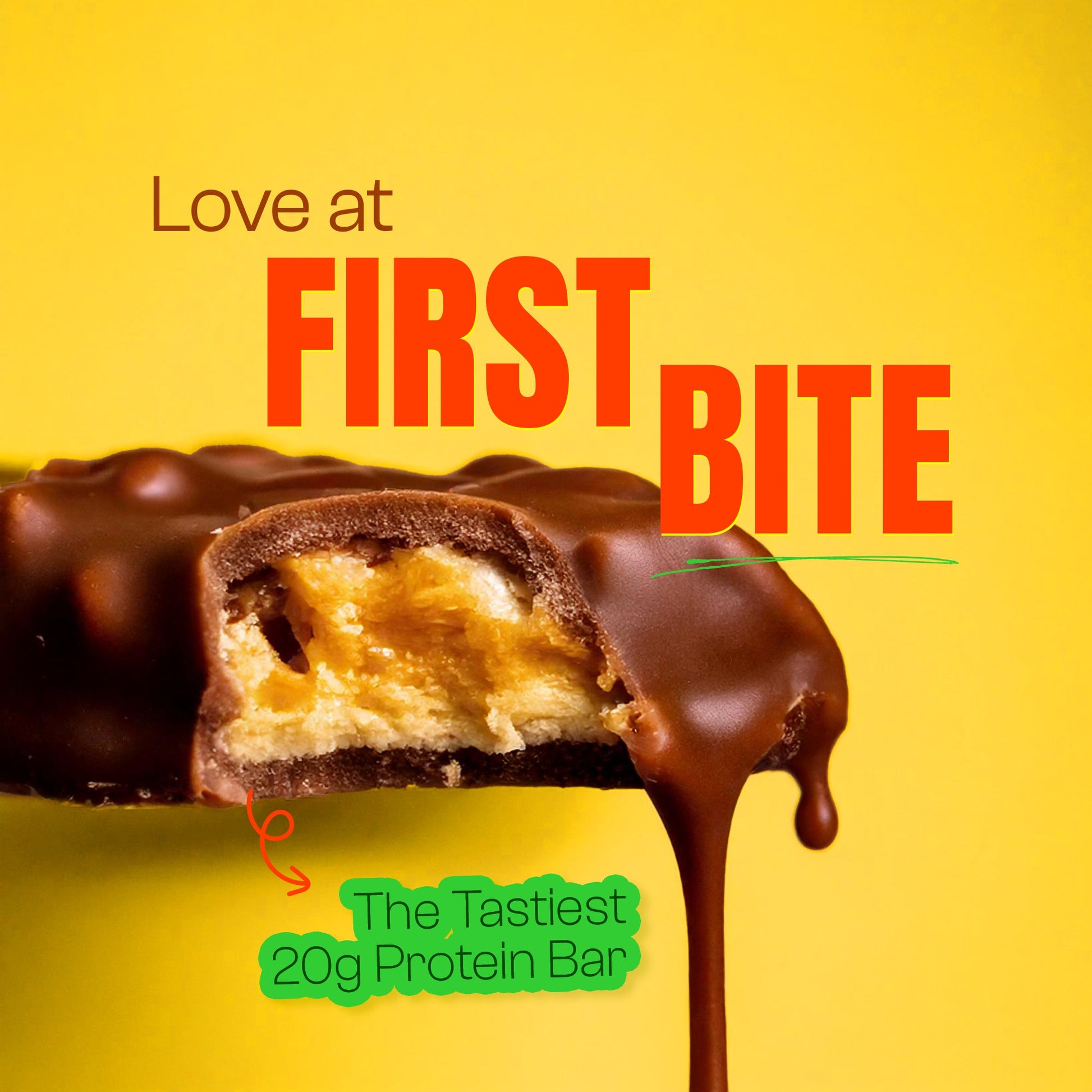 Power Up Choco Peanut Butter 20g Protein Bar