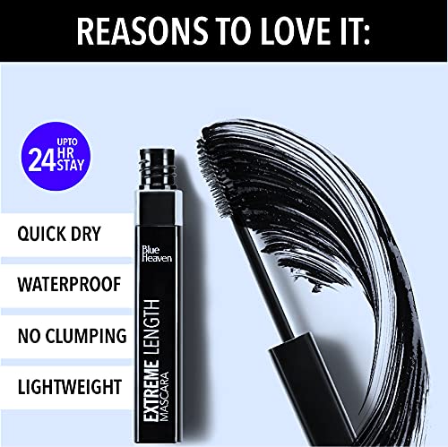 Blue Heaven Extreme Length Mascara, Black (9 ml)