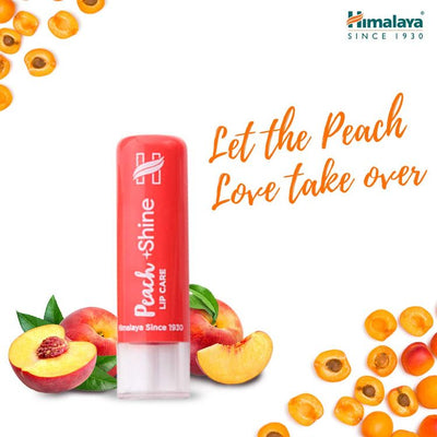 Himalaya Peach Shine Lip Care - 4.5 gms
