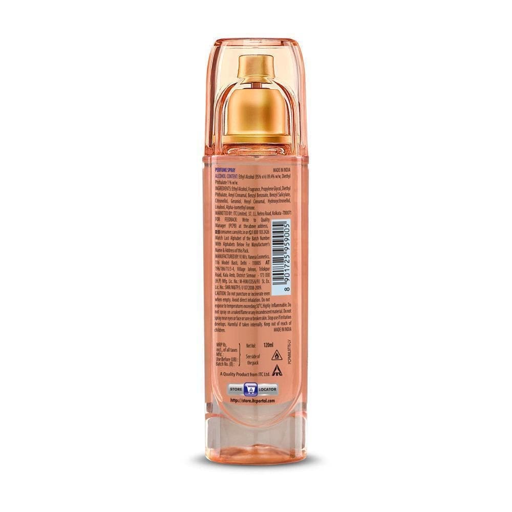 Engage W3 Perfume Spray For Women Citrus & Floral Skin Friendly (120 ml)