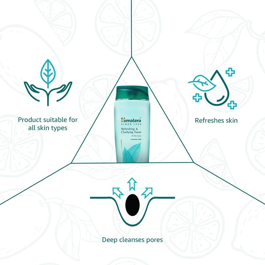 Himalaya Refreshing & Clarifying Toner (100 ml)