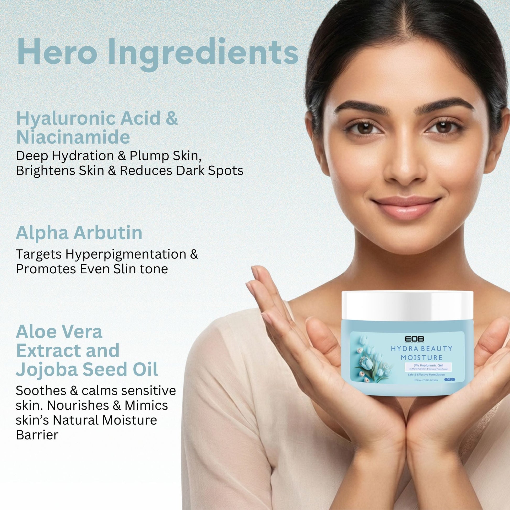 EOB Hydra Beauty Moisture 3% Hyaluronic Acid