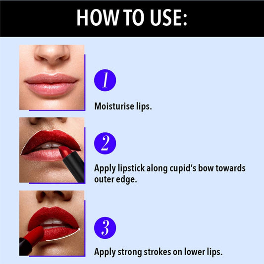 Blue Heaven Intense Matte Lipstick (4 gm)