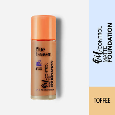 Blue Heaven Oil Control Matte Foundation SPF 15 Toffee
