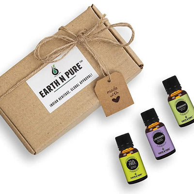 Earth N Pure Essential Oils (Tea Tree, Lavender & Rosemary)