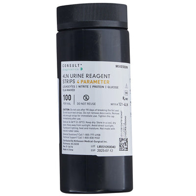 4 LN Urine Reagent Test Strips, 100 Per Bottle