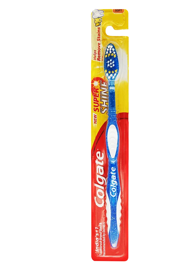 Colgate Super Shine Soft Bristle Toothbrush, 10GM