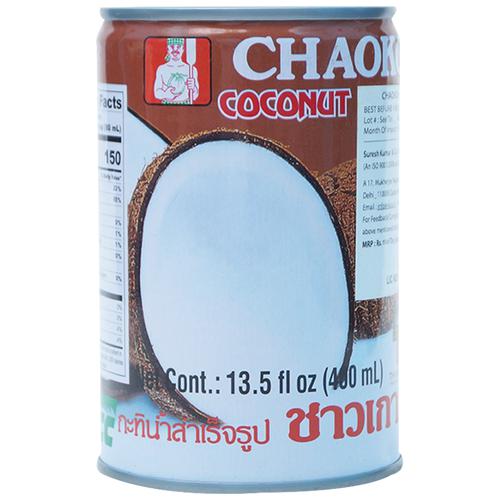 Chaokoh Coconut Milk - Alternative To Dairy Milk, Healthy, 400 ml Tin