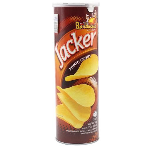 Jacker Potato Crisps - Barbecue Flavor, 160 g Jar – Himkhand
