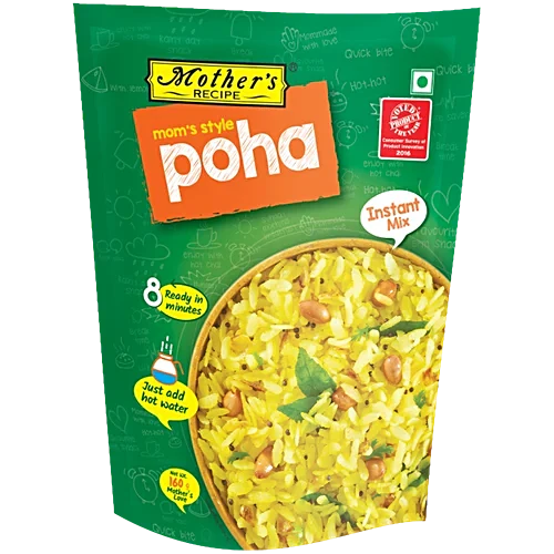 Mother's Recipe Poha Instant Mix, 160 g Pouch