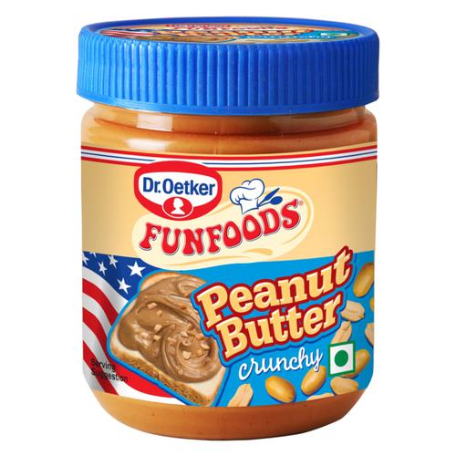 Dr. Oetker FunFoods Peanut Butter Crunchy, 400 g Jar