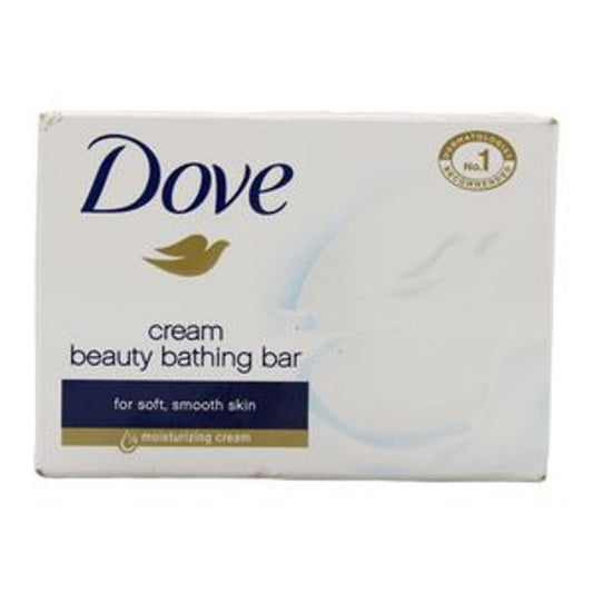 Dove Cream Beauty Bathing Bar, Has 1/4th Moisturizing Cream