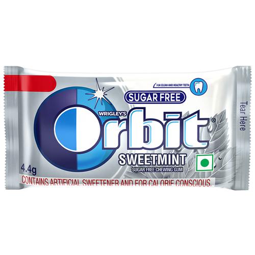 Orbit Sugar Free Sweetmint Flavour, 4.4 g