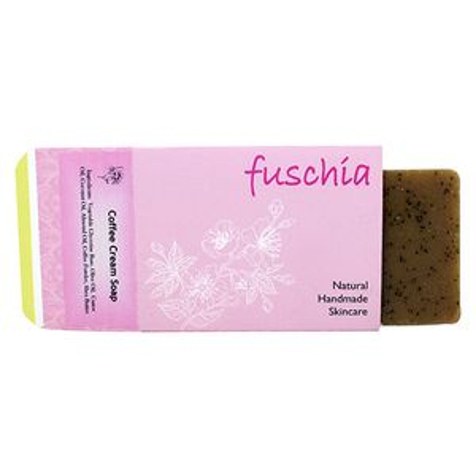 Fuschia Coffee Cream Herbal Soap