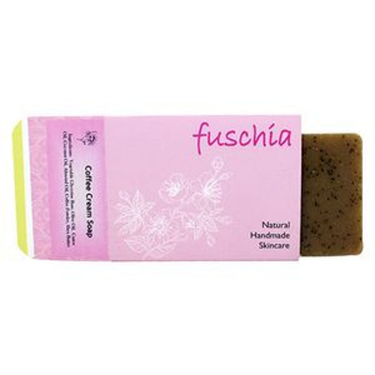 Fuschia Coffee Cream Herbal Soap