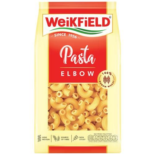 Weikfield Pasta Elbow, 400 g Pouch