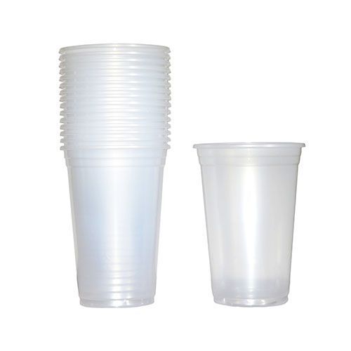 Disposable Plastic - Transparent Glass, 100N