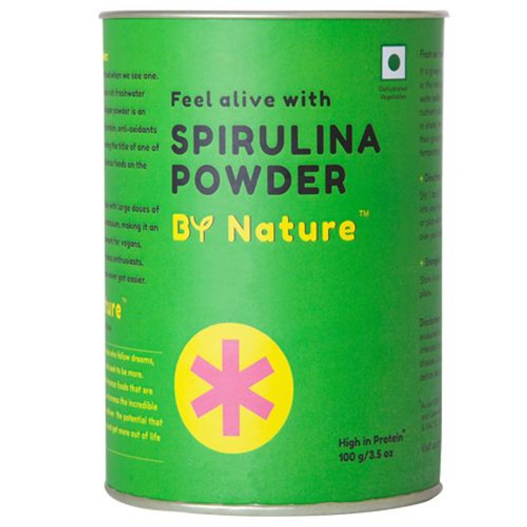 By Nature Spirulina Powder, 100 g