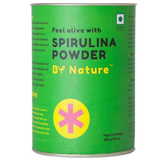 By Nature Spirulina Powder, 100 g