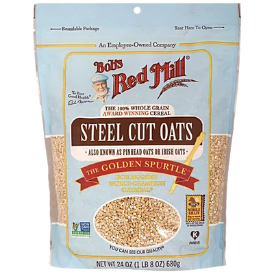 Bobs Red Mill Steel Cut Oats, 623 g