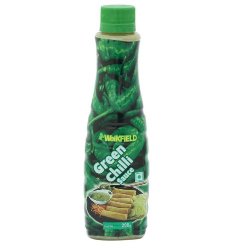 Weikfield Green Chilli Sauce, 200 g