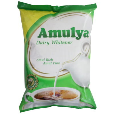 10x Amulya (by Amul) Dairy Whitener/Pal podi - 10kg (10 x 1 kg) Pouch Milk Powder