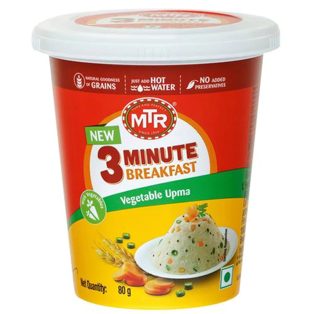 MTR Cup Vegetable Upma, 80 g