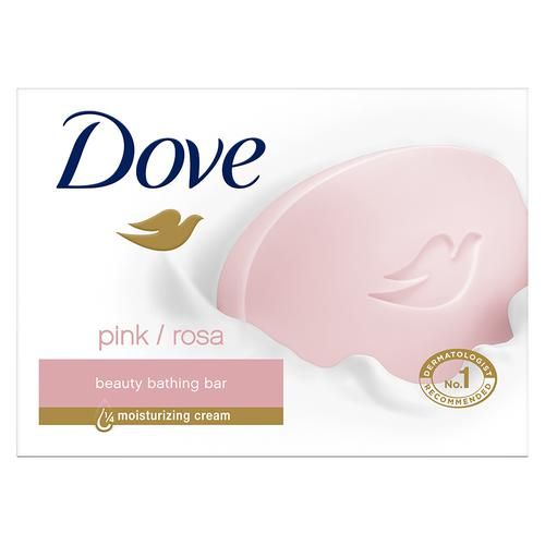 Dove Pink/Rosa Beauty Bathing Bar, 100 g