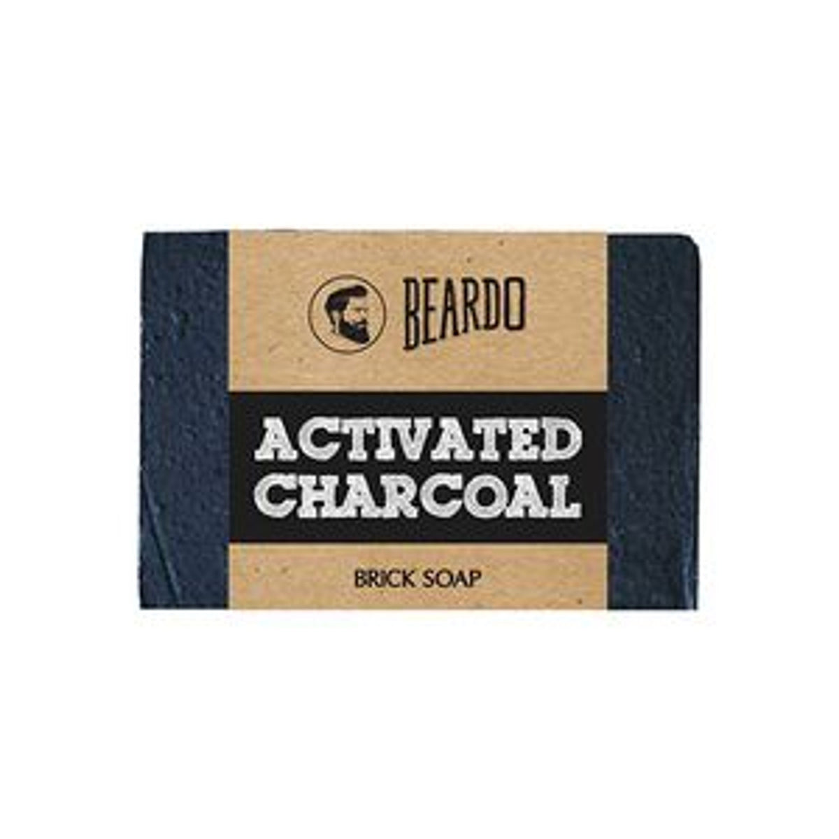 Beardo Brick Soap - Activated Charcoal