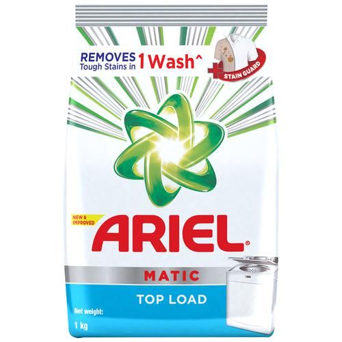 Ariel Matic Detergent Washing Powder - Top Load, 1 kg