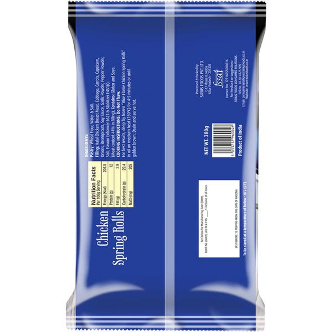 Blue Flame Chicken - Spring Roll, 280 g