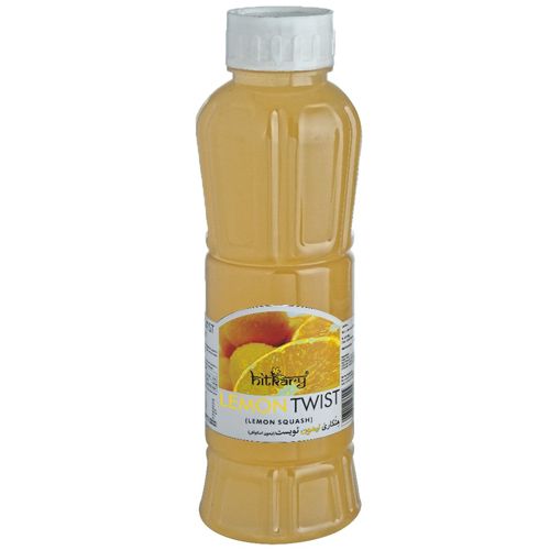 10x Hitkary Squash - Lemon Twist, 750 ml Bottle each - Pack of 10