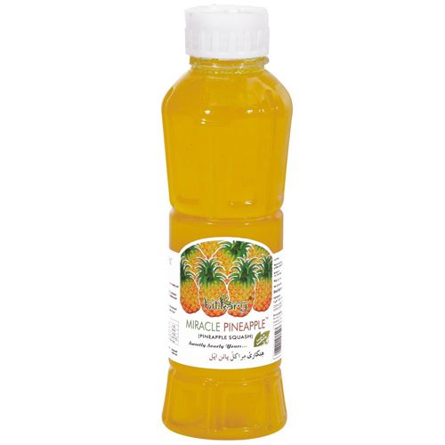 10x Hitkary Squash - Miracle Pineapple, 750 ml Bottle each - Pack of 10