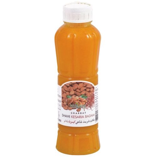 10x Hitkary Sharbat - Shahi Kesaria Badam, 750 ml Bottle each - Pack of 10