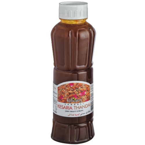 10x Hitkary Syrup - Sandali Kesaria Thandai Dry Fruit, 750 ml Bottle each - Pack of 10