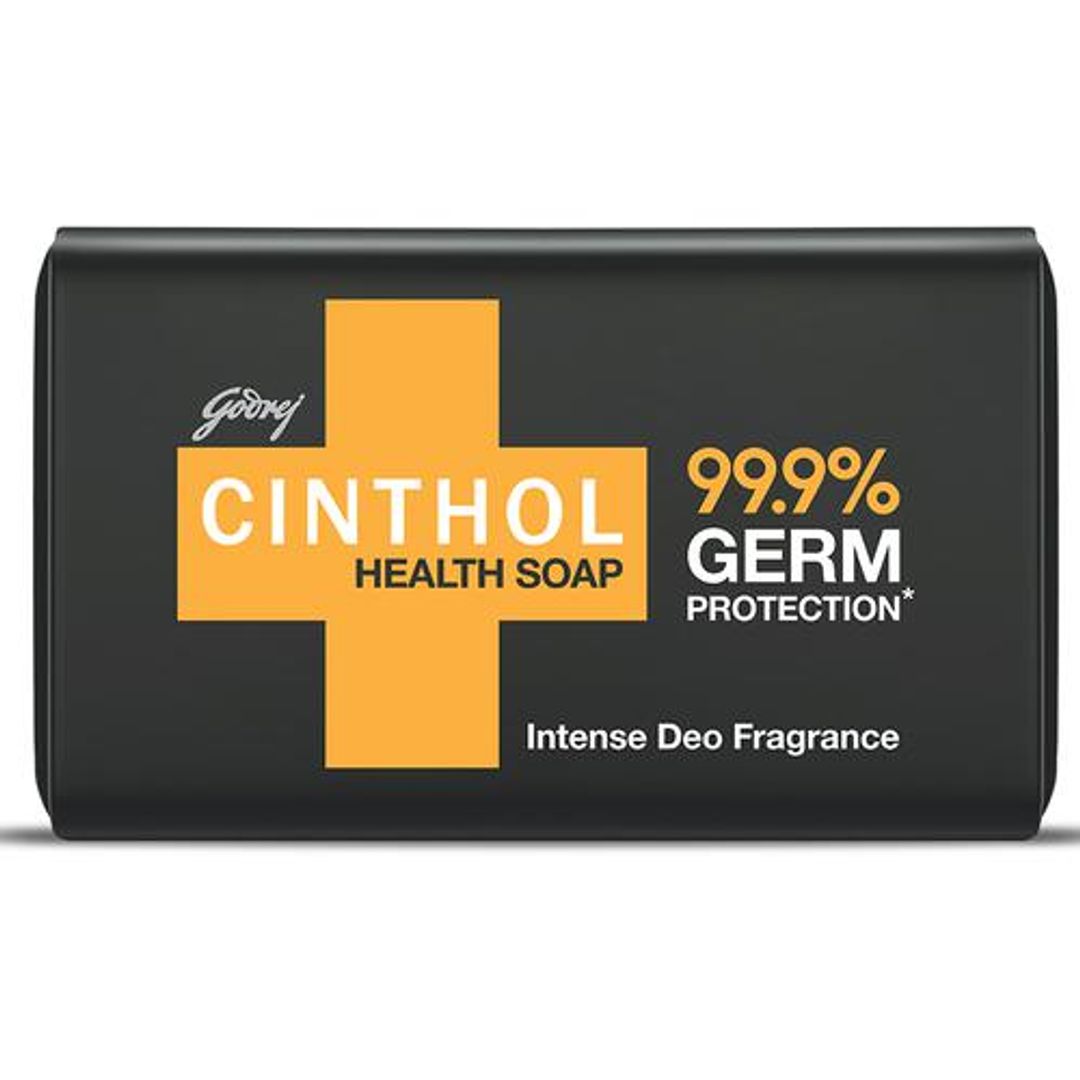 Cinthol Health Intense Deo Fragrance Bath Soap, 99.9% Germ Protection, 40 g